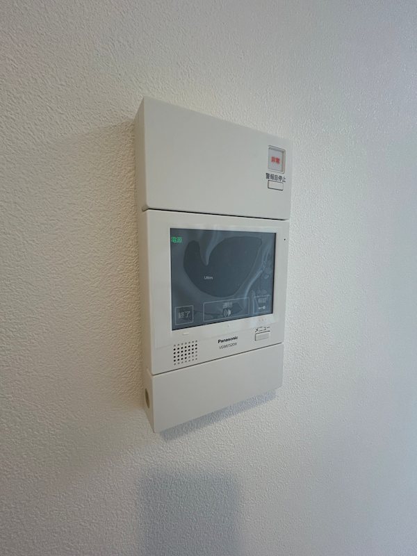 セキュリティ　別のお部屋の写真ですが参考までに