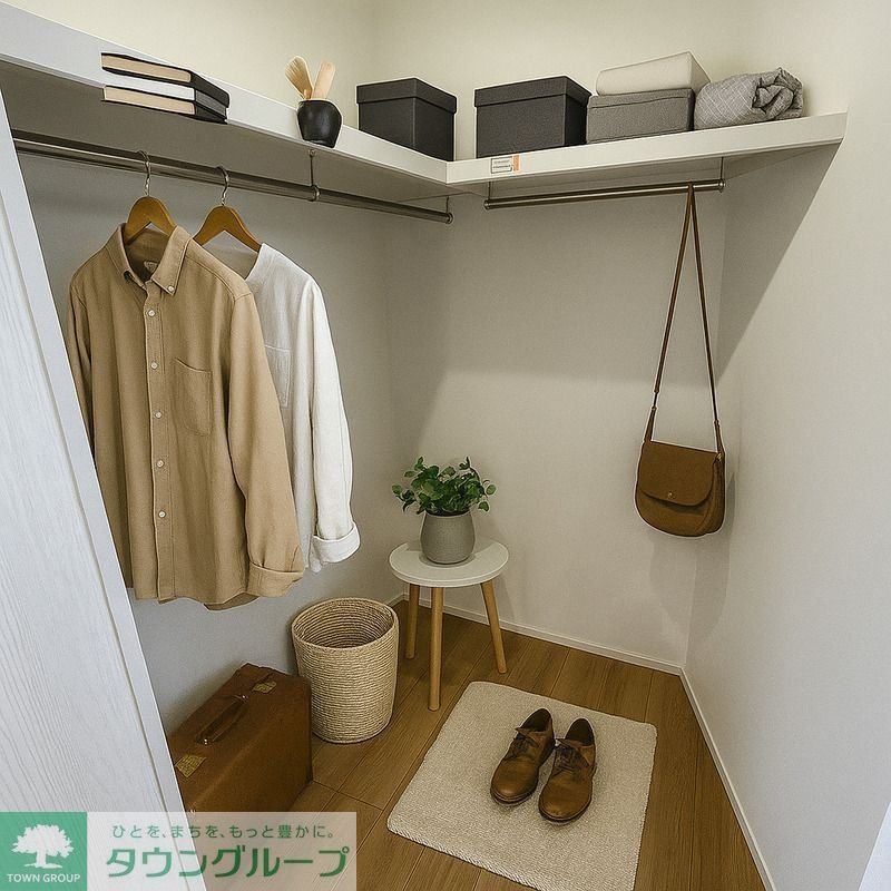 収納　建築中の為イメージです。