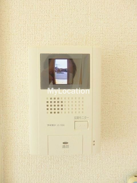 セキュリティ　☆モニター付きインターホンです☆
