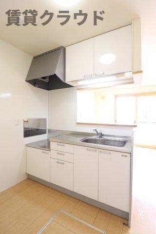 キッチン　ガスコンロ設置可能です！