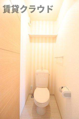 トイレ　清潔感のあるトイレです♪
