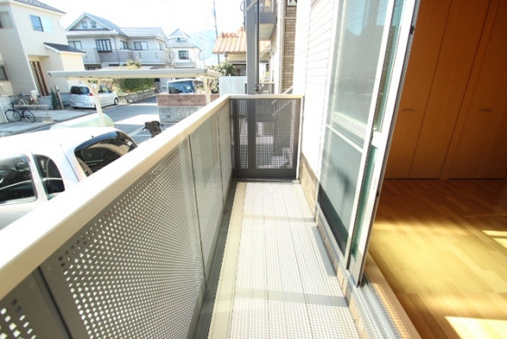 バルコニー　※別部屋の写真です