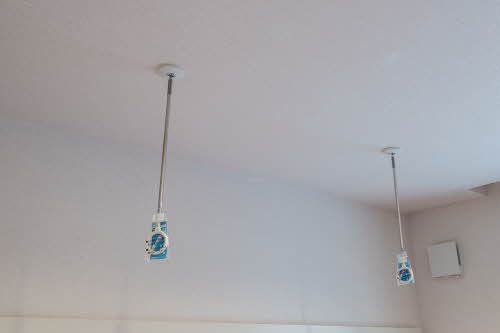 その他設備　室内洗濯干し