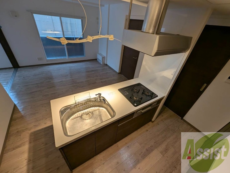 キッチン　こちらはキッチン。今日のご飯を考えるのが楽しくなりそう！