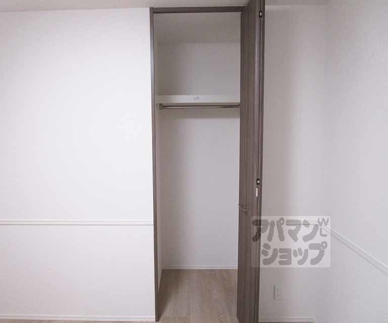 収納　２０２号室の写真です。