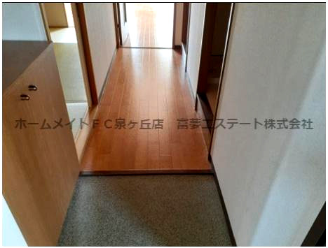 玄関　明るい玄関です