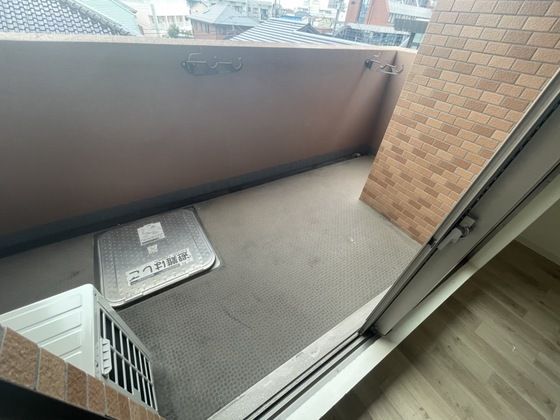 バルコニー　※別部屋の写真です