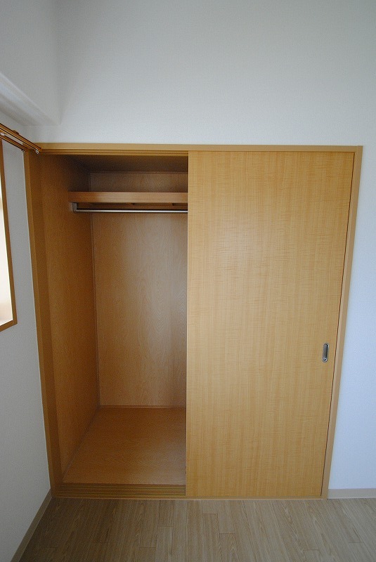 収納　奥行きのある収納です