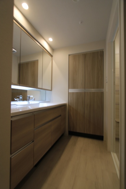 洗面設備　モデルルーム