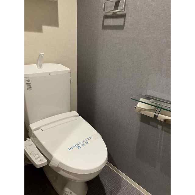 トイレ　ゆったりとした空間のトイレです