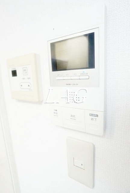セキュリティ　モニター付インターホンです。
