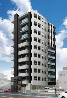 建物外観　城野の学校通り沿いにデザイナーズマンションです。