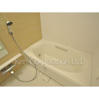 バス・シャワールーム　同タイプ9階のお部屋を撮影。仕様が異なることがあります。