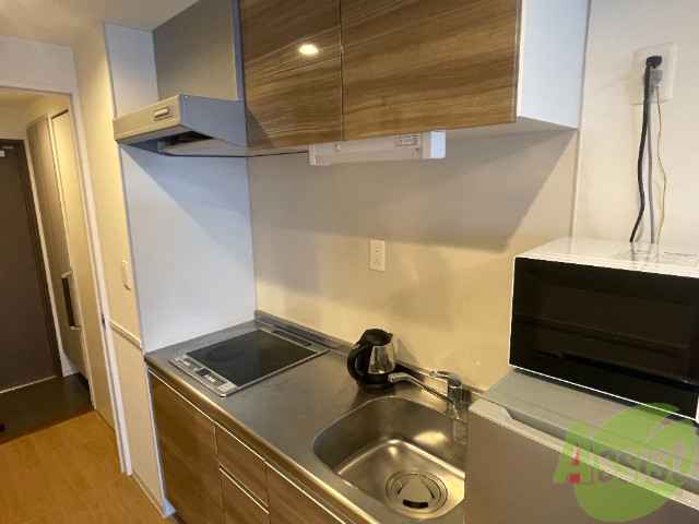 キッチン　キッチンは料理をする場所もしっかりあっていいですね～。