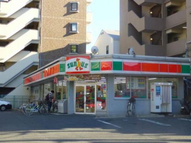 コンビニ　サンクス平野西6丁目店（コンビニ）まで247m