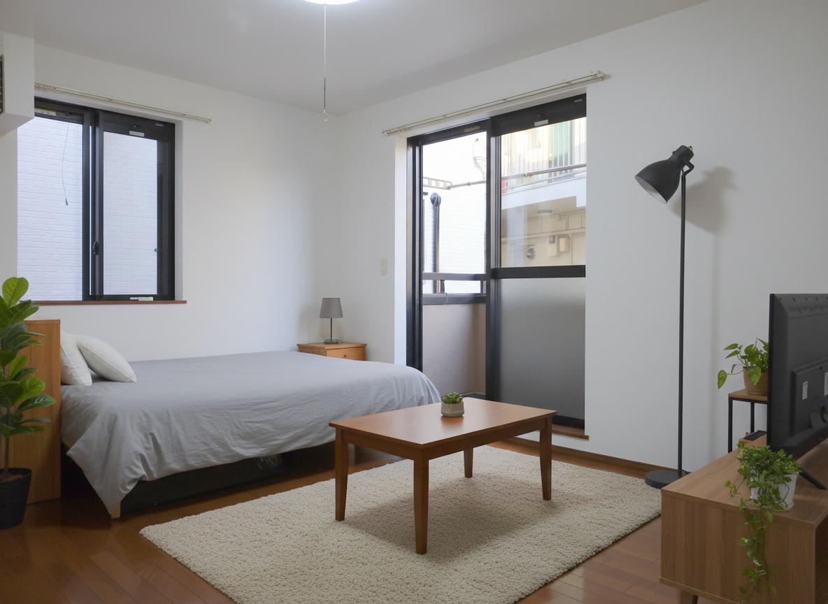 居室・リビング　※家具付きのイメージ写真になります。（CG家具のため、実際に