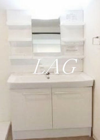 洗面設備　洗面台です。