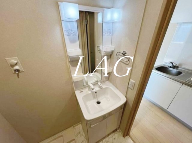 洗面設備　洗面台です。