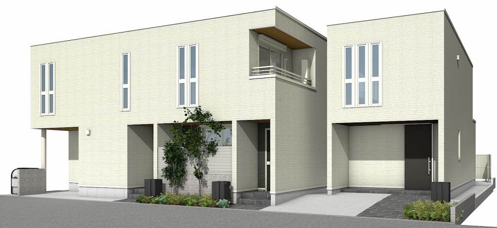 建物外観　完成予想図