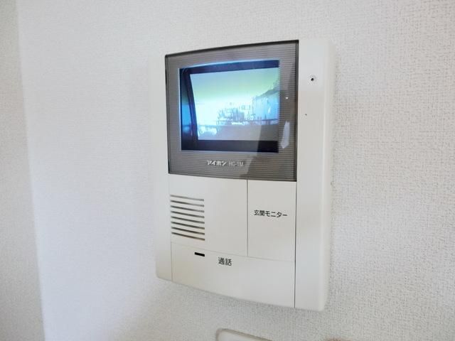 セキュリティ　★モニタ付のドアホンです★