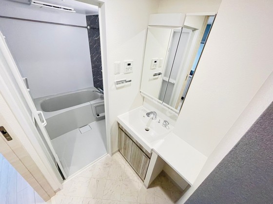 洗面設備　※別部屋の写真です