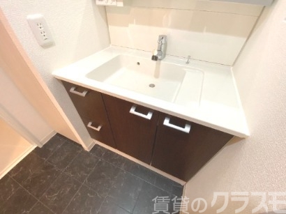 洗面設備　ワイドで使いやすい洗面＾＾