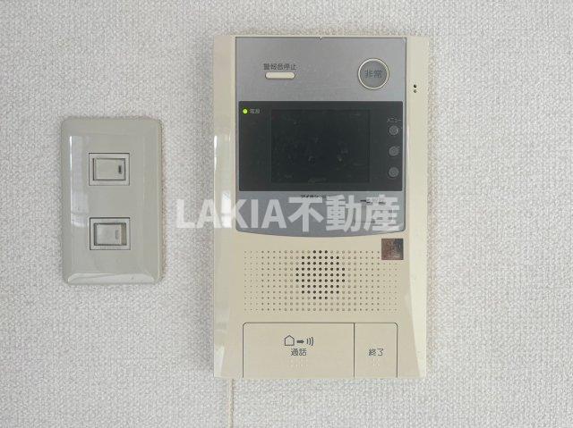 セキュリティ　※別部屋の写真となります。間取り図参照