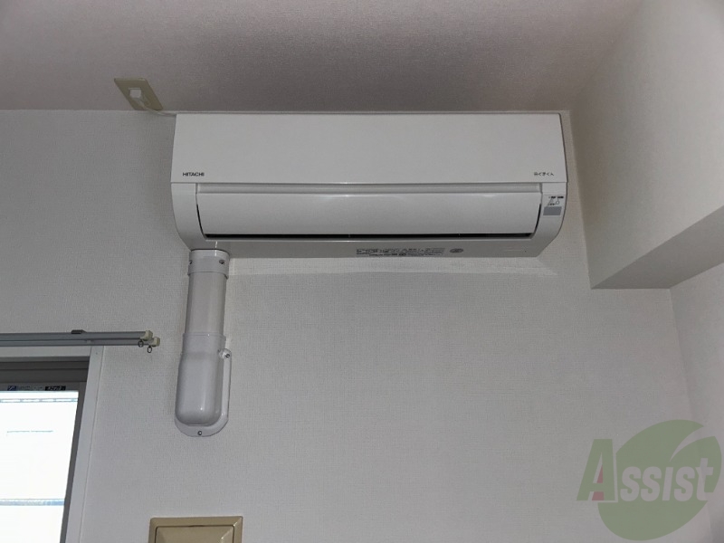 その他設備　エアコンも設置済みです。一年中快適に過ごせますね。