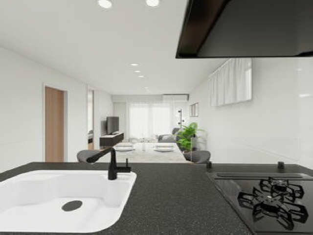 キッチン　別号室イメージ画像です。家具・家電は付帯しません。