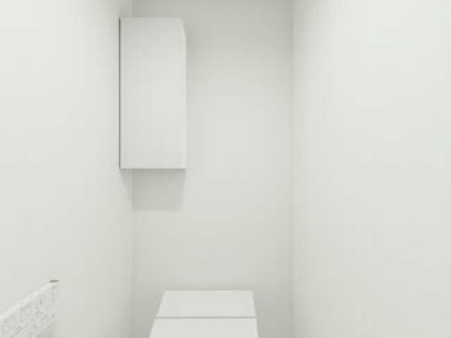 トイレ　別号室イメージ画像です。家具・家電は付帯しません。