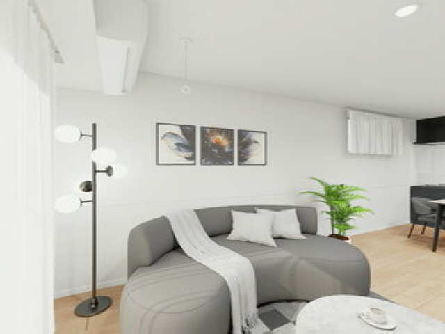 居室・リビング　別号室イメージ画像です。家具・家電は付帯しません。