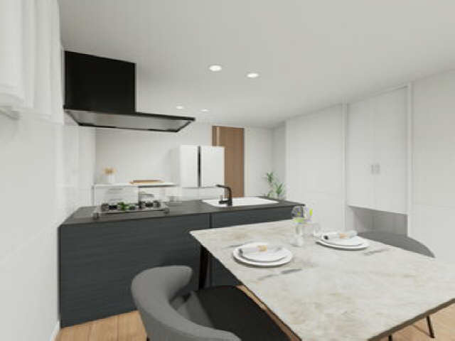 居室・リビング　別号室イメージ画像です。家具・家電は付帯しません。