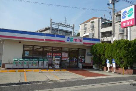 スーパー　コープミニ（スーパー）まで556m