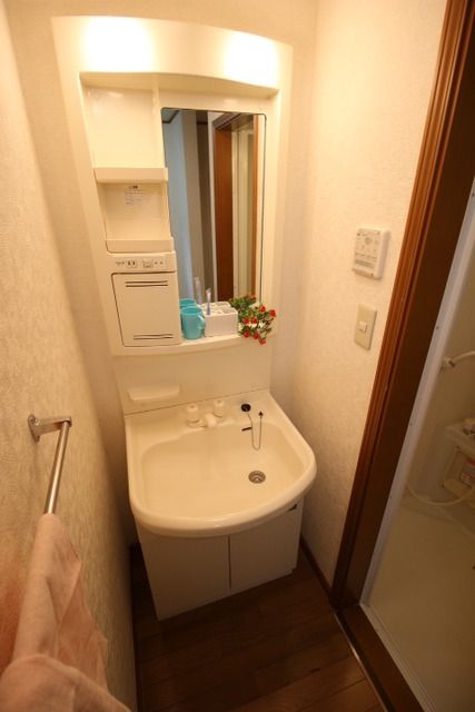 洗面設備　便利な洗面台