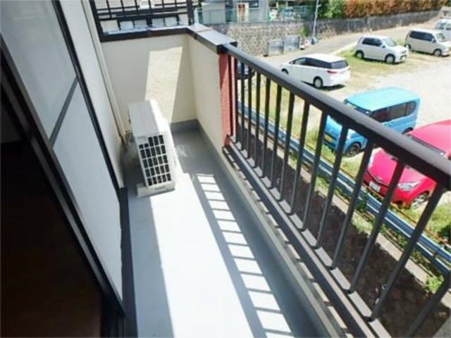 バルコニー　お洗濯もバッチリ