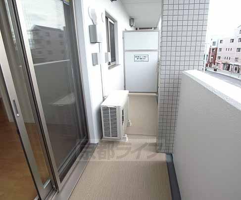 バルコニー　広々ベランダです。