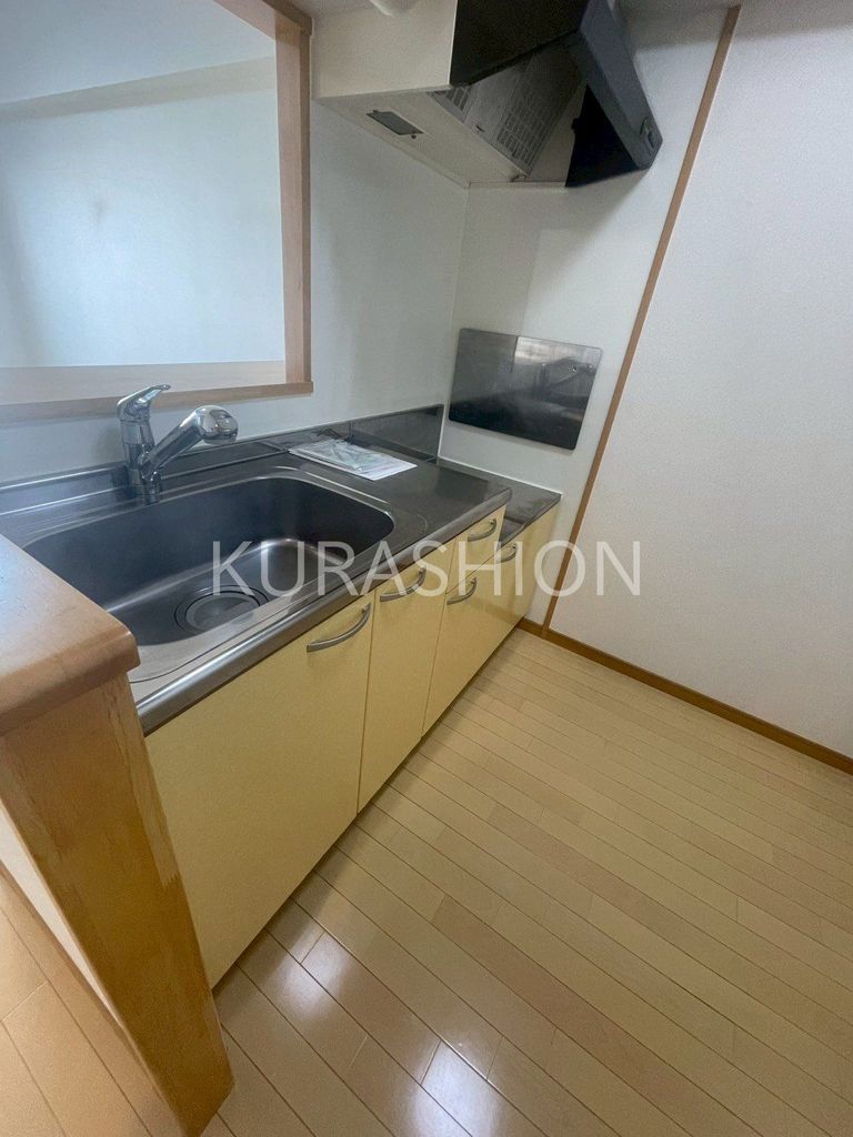 キッチン　１LDKの写真になります。