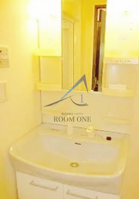 洗面設備　洗面台です。