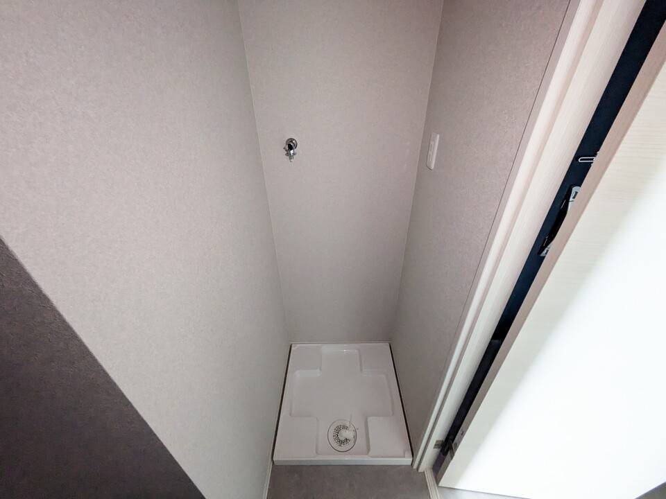 洗面設備　洗濯機置場