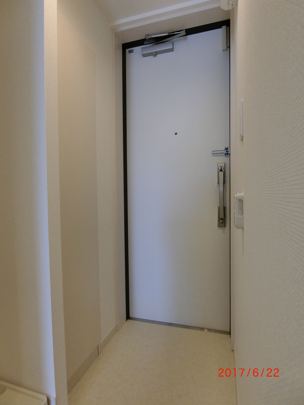 玄関　明るい玄関です