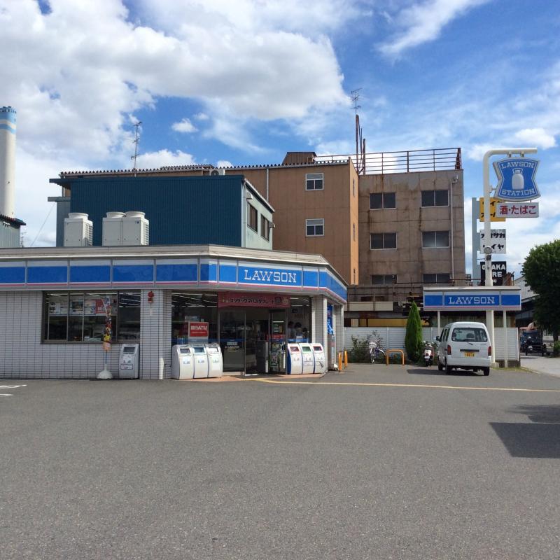 コンビニ　ローソン 西淀川大野店（コンビニ）まで550m