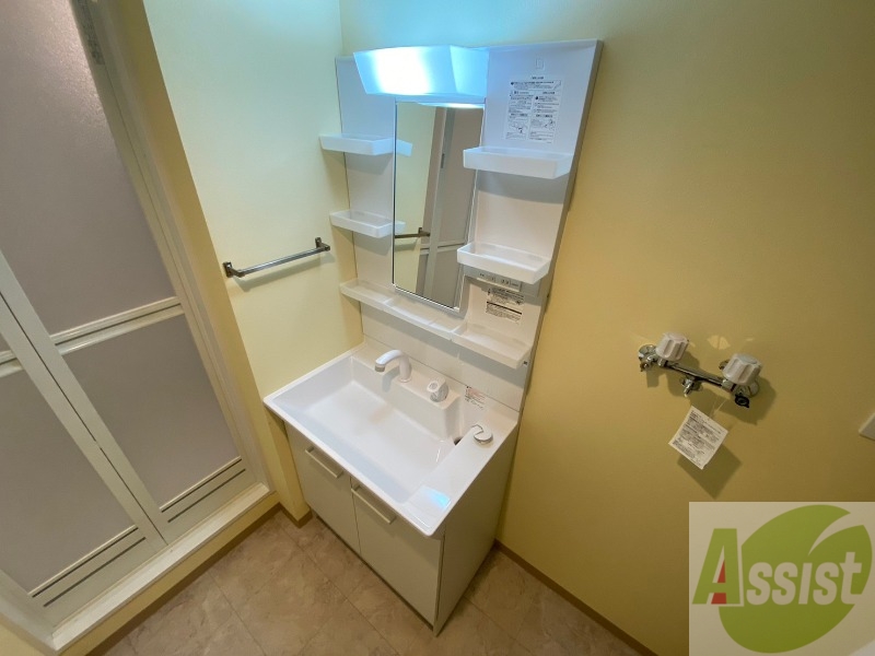 洗面設備　シャンプードレッサーで身支度もラクラクです！