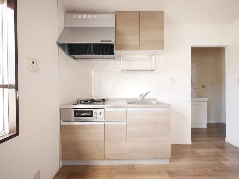 キッチン　ガスコンロ(2口)