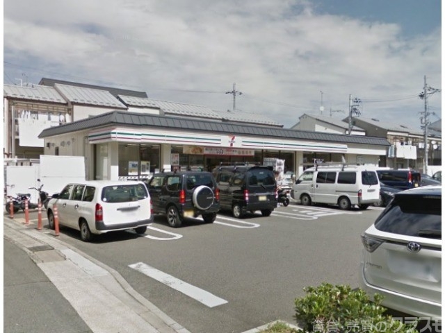 コンビニ　セブンイレブン京都梅津店（コンビニ）まで106m