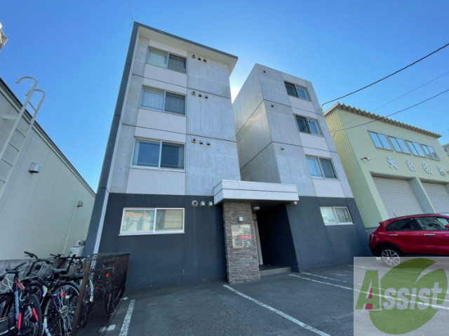 建物外観　札幌市東区北二十条東「ベルメゾン北２０」