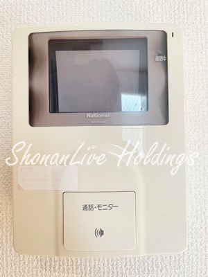セキュリティ　モニター付きインターホン♪