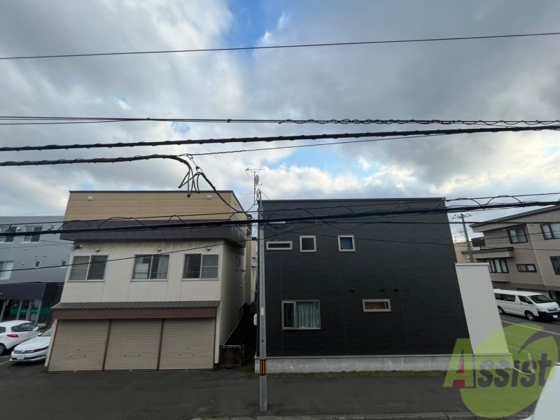 眺望　眺望です。建物はありますが風通しは良さそうです。