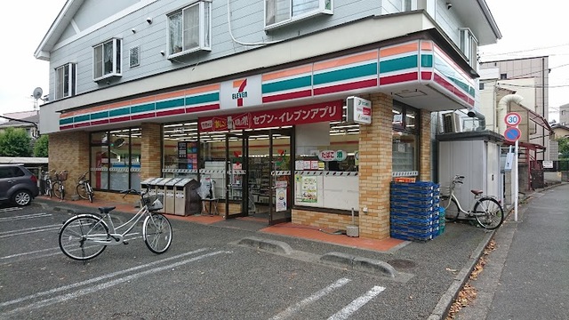 コンビニ　セブンイレブン国立富士見台4丁目店（コンビニ）まで408m