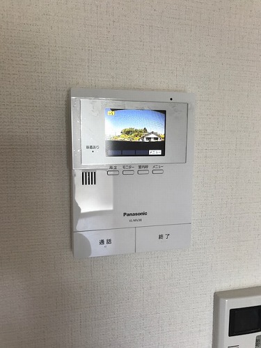 セキュリティ　モニターフォン設置♪