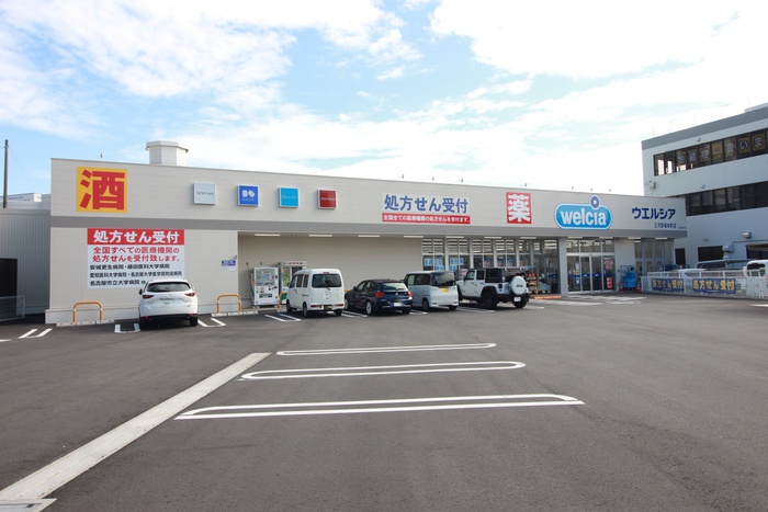 ドラックストア　ウエルシア三河安城本町店（ドラッグストア）まで1100m
